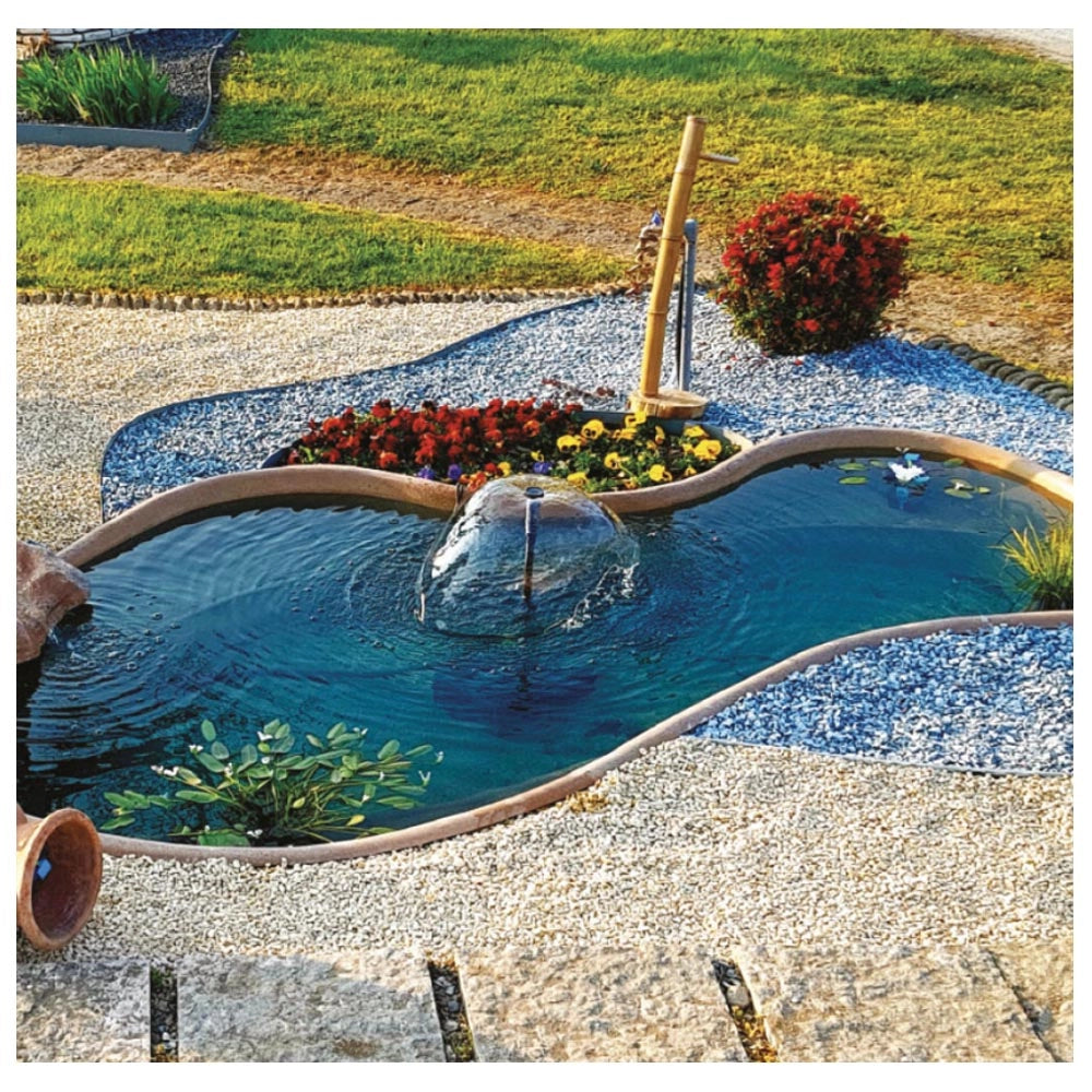 Laghetto da giardino laguna capacità litri 1800 perle d'acqua