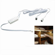 Trade Shop - Kit Doppio Sensore Interruttore Per Luci Strip Led Mobili Sensori 12/24v Sen-2po -
