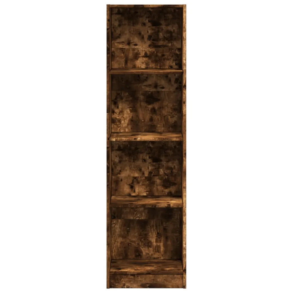 Libreria Rovere Fumo 40x24x143 cm in Truciolato 857787
