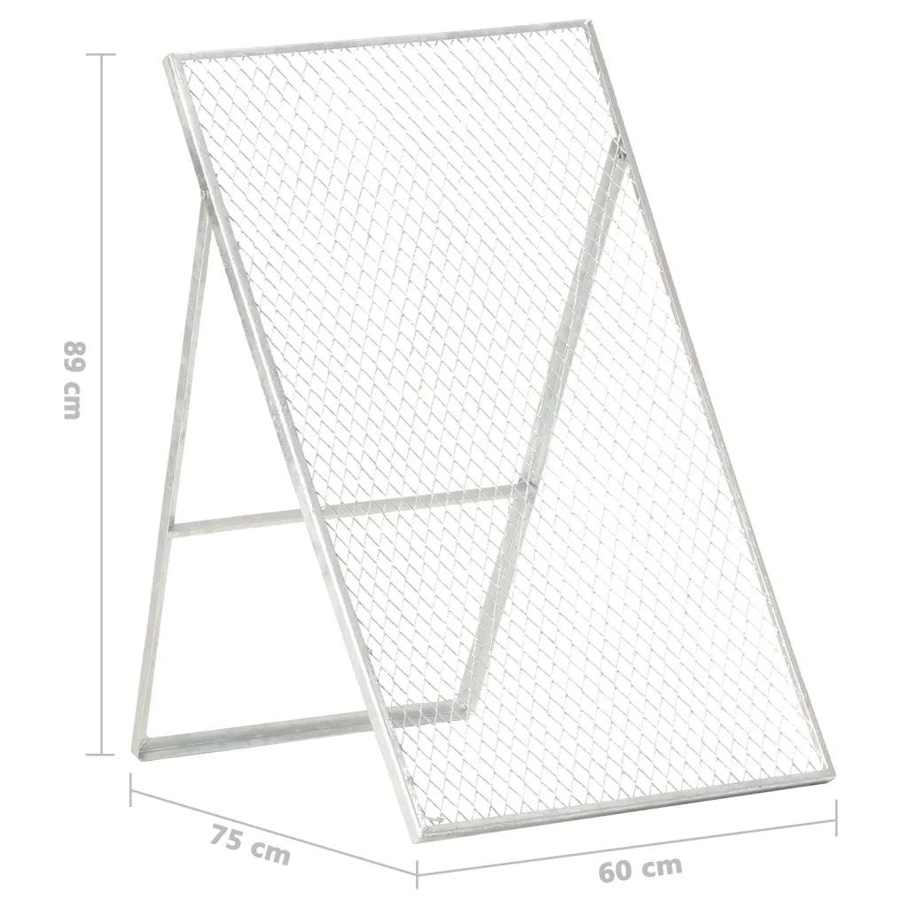 Setaccio per Giardino in Acciaio Zincato cod mxl 50353