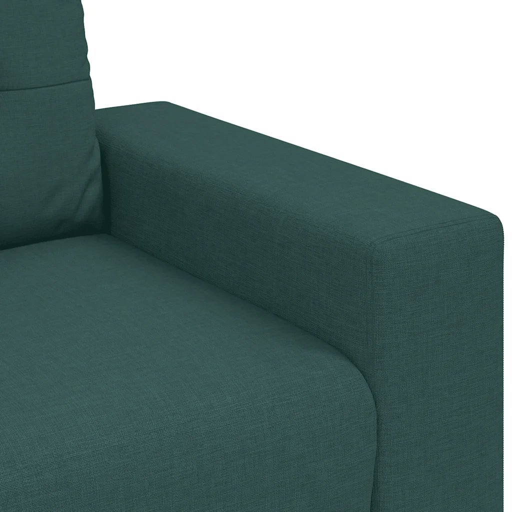 Divano Divanetto Verde Scuro 160x77x82 cm in Tessuto 4105073