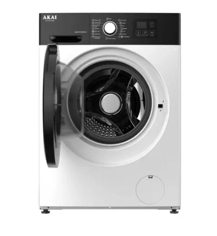 Akai aqua10125a30-w lavatrice 10 kg, 1200 giri , classe a -30%, 16 programmi