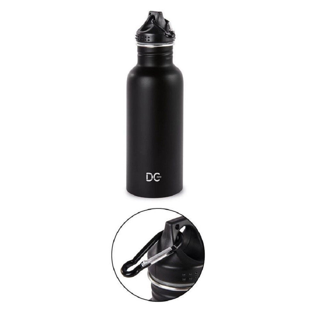 Trade Shop - Borraccia Exploration Bottiglia Matt Con Moschettone Capacità 600ml Sport 218378 -