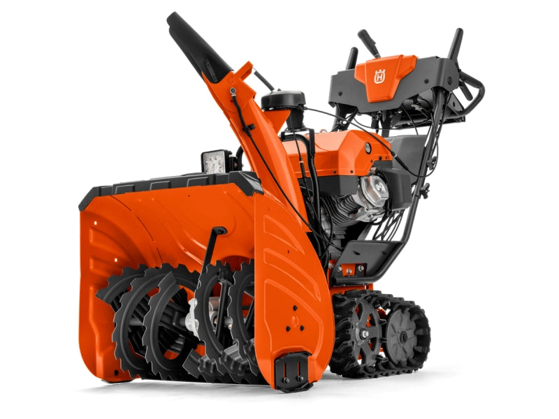 Spazzaneve professionale a cingoli Husqvarna ST427T idrostatico motore 369cc 11Hp