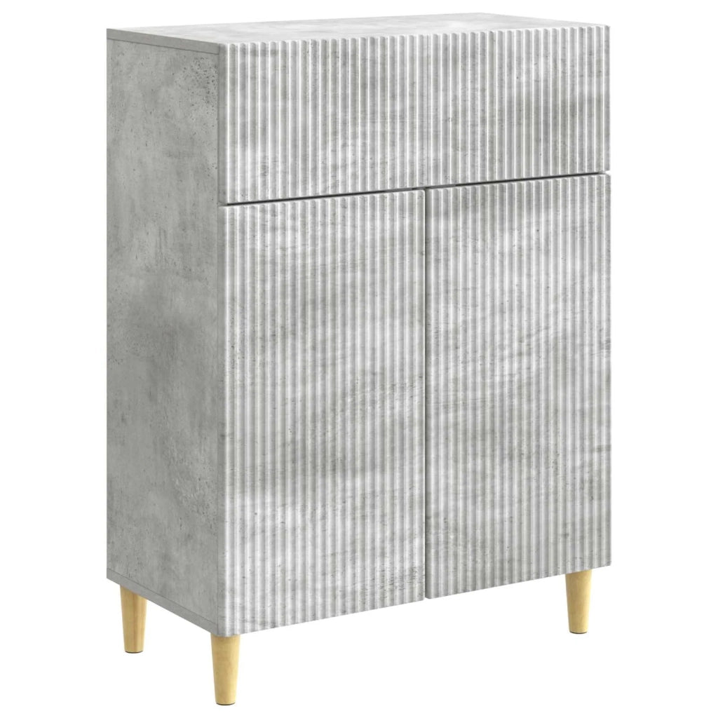 Credenza Grigio Cemento 66 x 34,5 x 90 cm Legno ingegnerizzato 894638