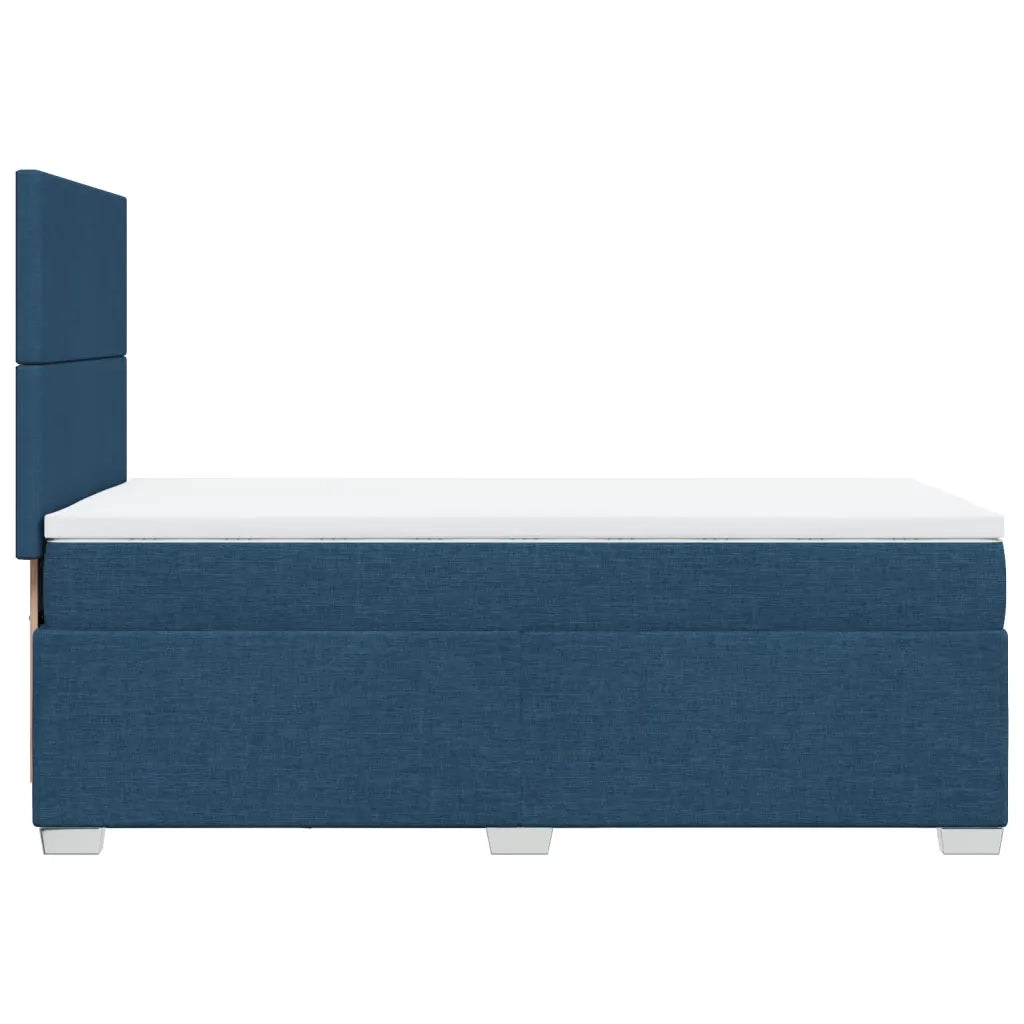 Giroletto a Molle con Materasso Blu 90x200 cm inTessuto 3290370