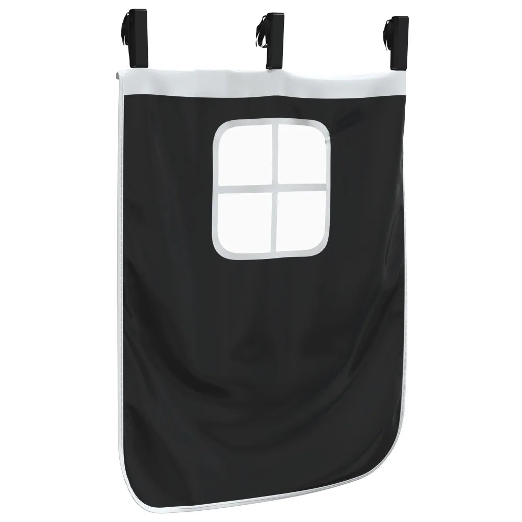 Tende per Letto a Soppalco con Torre Bianco e Nero Poliestere CFW4877818