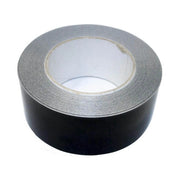 Nastro alta temperatura in alluminio nero 50mt x 50 mm 150 C max