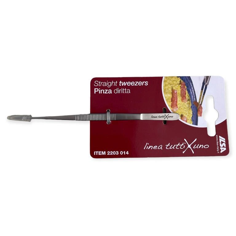 Pinza da Cucina in Acciaio Inox Tutti per Uno Dritta 14 cm Ilsa