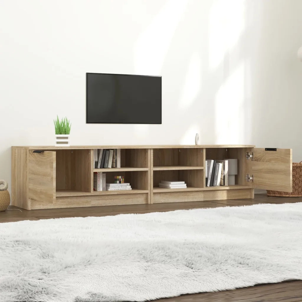 Mobili TV 2 pz Rovere Sonoma 80x35x36,5 cm in Legno Multistrato cod mxl 9150