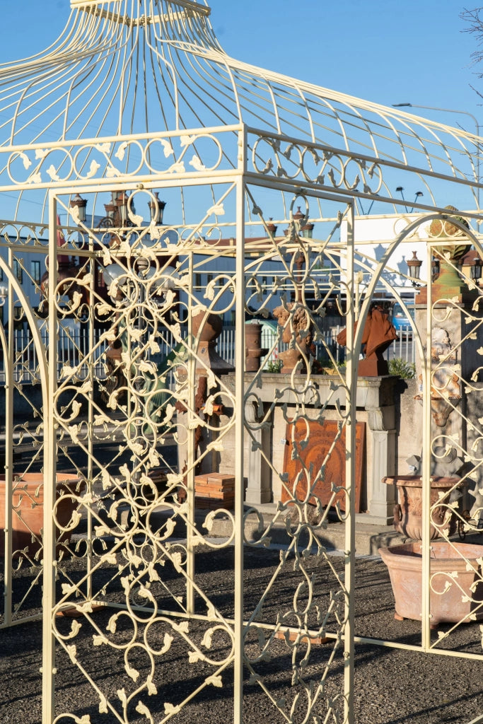 Biscottini Gazebo in ferro L300XPR300XH340 CM