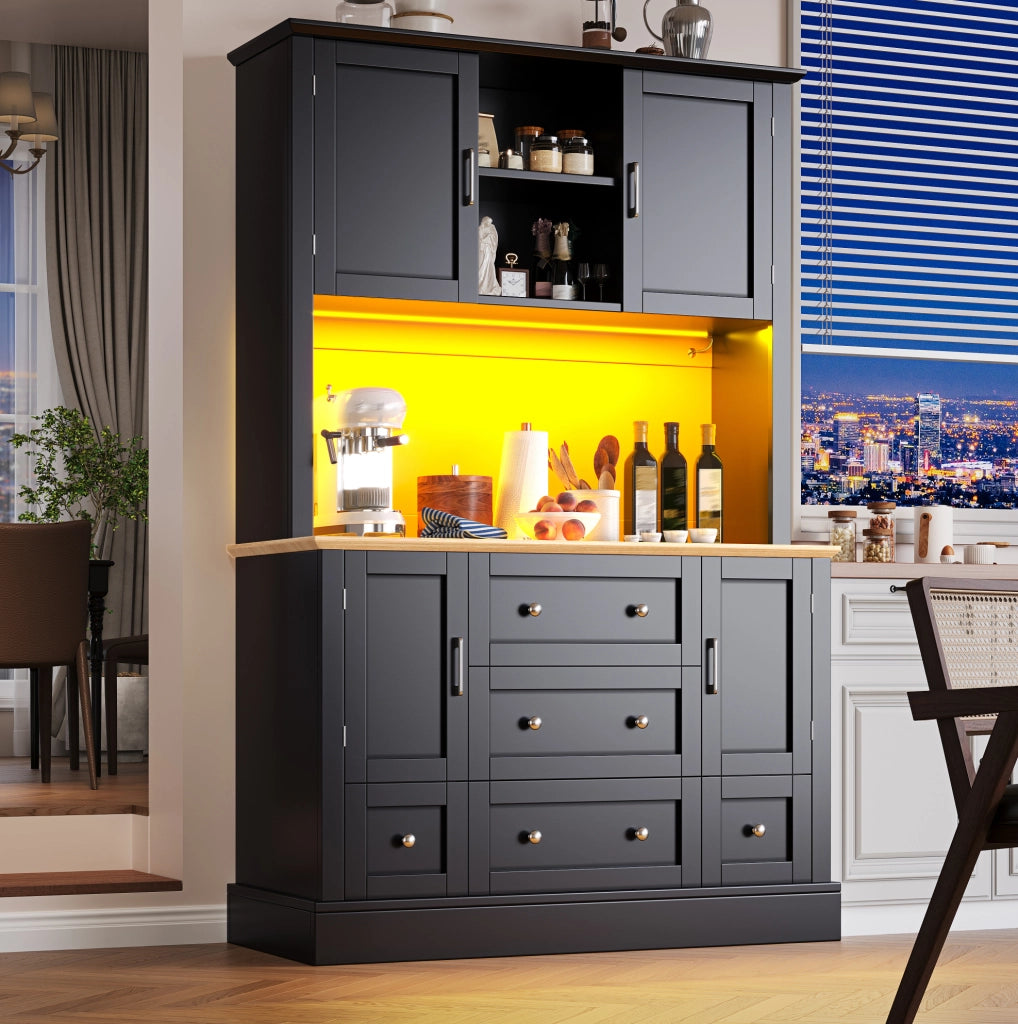 Mobile alto con LED controllabile via app 115×40×180 cm
