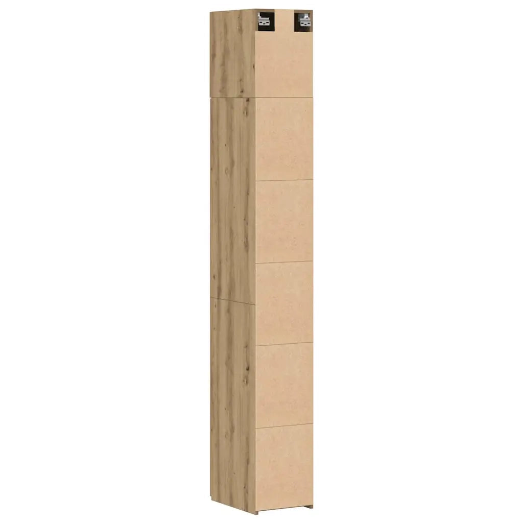 Armadio 3 pcs Rovere artigianale 30 x 42,5 x 225 cm 3365628
