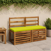 Cuscini per Panchina a 2 Pezzi SOEST 2 pz 100% Poliestere 948761