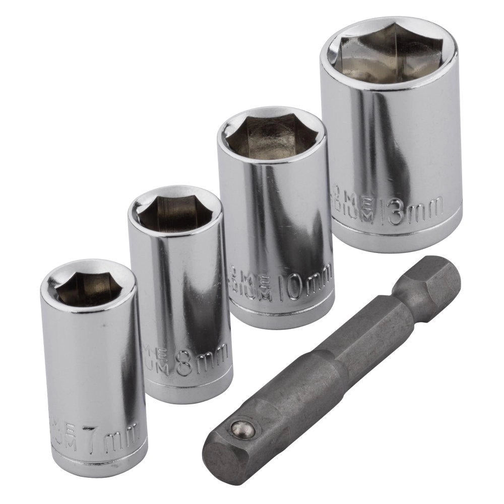 Set Chiavi a Bussola con Adattatore Avvitatori Manuali e Trapani Wolfcraft