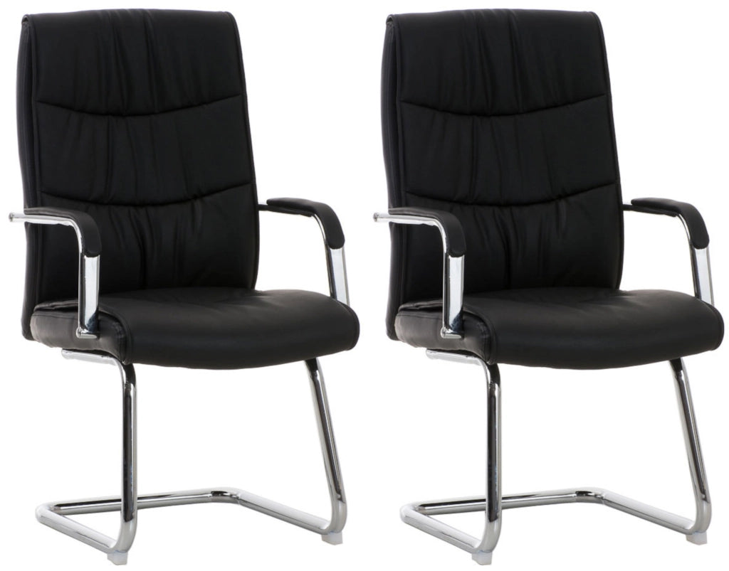 Set di 2 sedie Caro nero