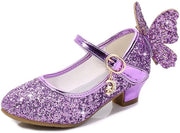 Sneaker Mary Jane per Bambine con Alta Suola - Modelli per Festa di Matrimonio - Stampa Boogie - Comfortevole Cintura - Scarpe per Ragazze