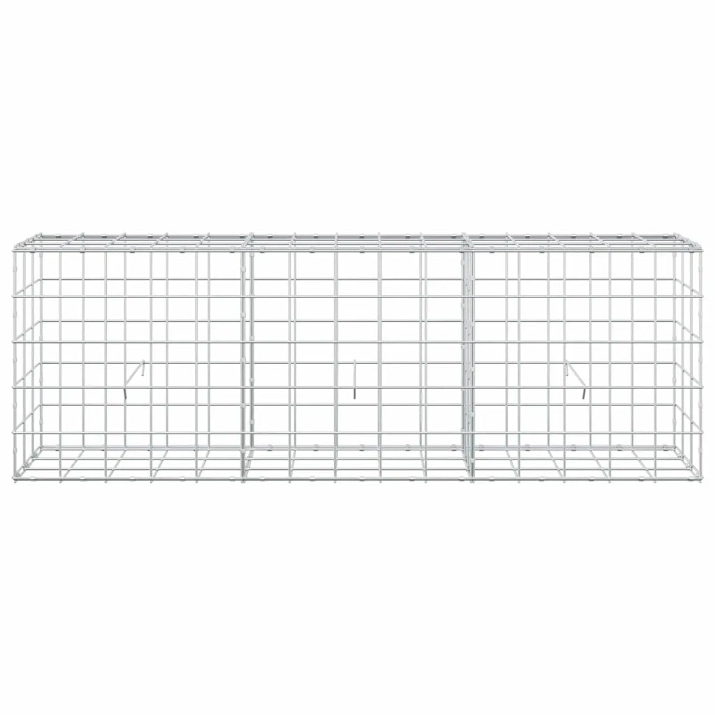 Gabione con Filo da 3,5 mm e Rete da 10x10 cm 150x30x50 cm 3463173