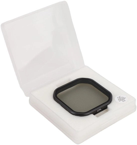 Filtro Polarisatore Multi-gecoat con Vetro Ottico - Alloggio in Alluminio Leggero - Incluso Cassetto di Stoccaggio - Filtro Polarizzatore Optico