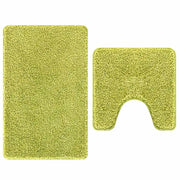Set di tappetini antiscivolo per il bagno 2 pz Verde PP CFW1907680