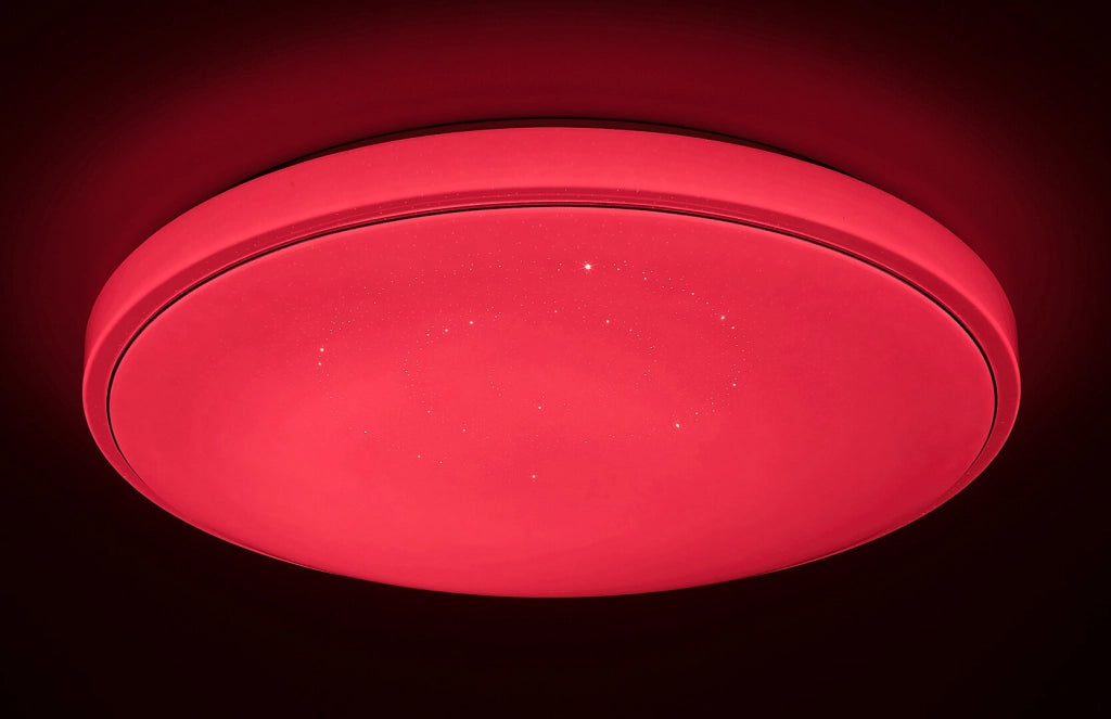 Plafoniera LED Rabalux Bruce 59cm 40W RGB bianca