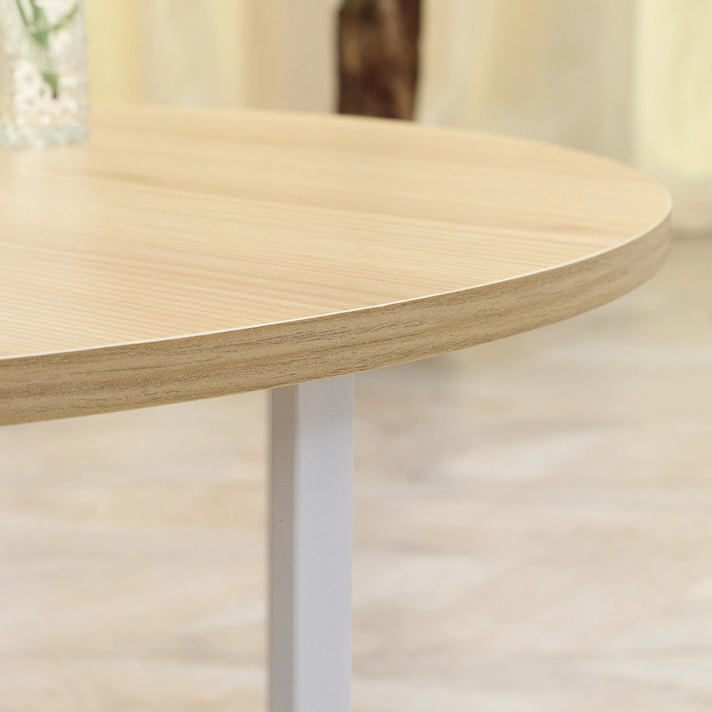 Tavolino da caff¨¨ ¨C zephmum ¨C Legno e Metallo 65x32 cm e 45x26 cm
