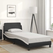 Giroletto Dover Nero e Bianco 80x200 cm in Similpelle 373083