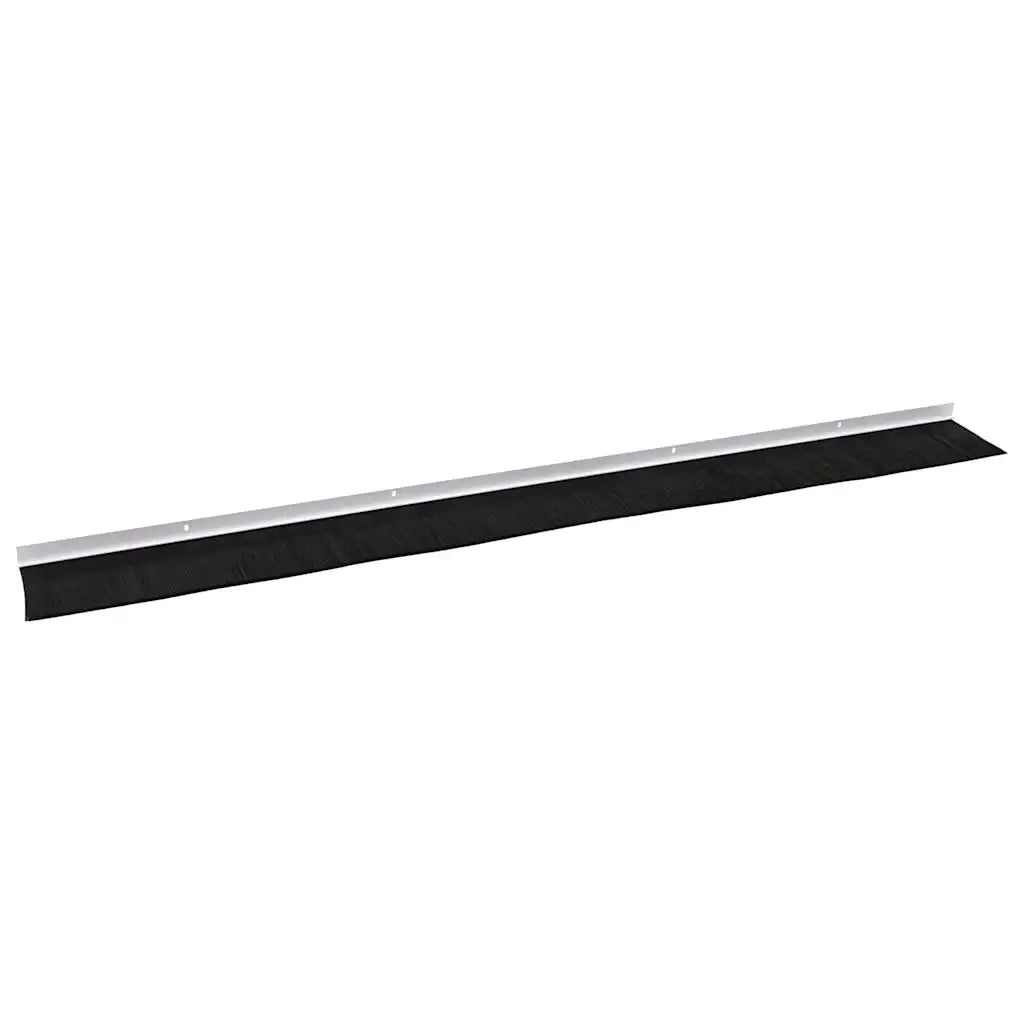 Spazzole per porte a vite 6 pcs Bianco 100 cm Lega di alluminio 42019552