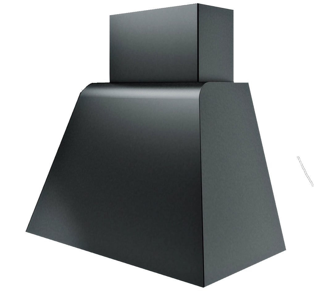 Cappa aspirante BRIO METAL in acciaio inox brunito cm 140