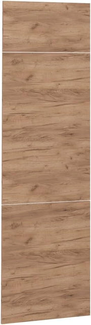 Frontale cucina R-Line, Quercia dorata, 59.6 x 196 cm frontale del mobile per mobile per frigorifero