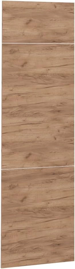 Frontale cucina R-Line, Quercia dorata, 59.6 x 196 cm frontale del mobile per mobile per frigorifero