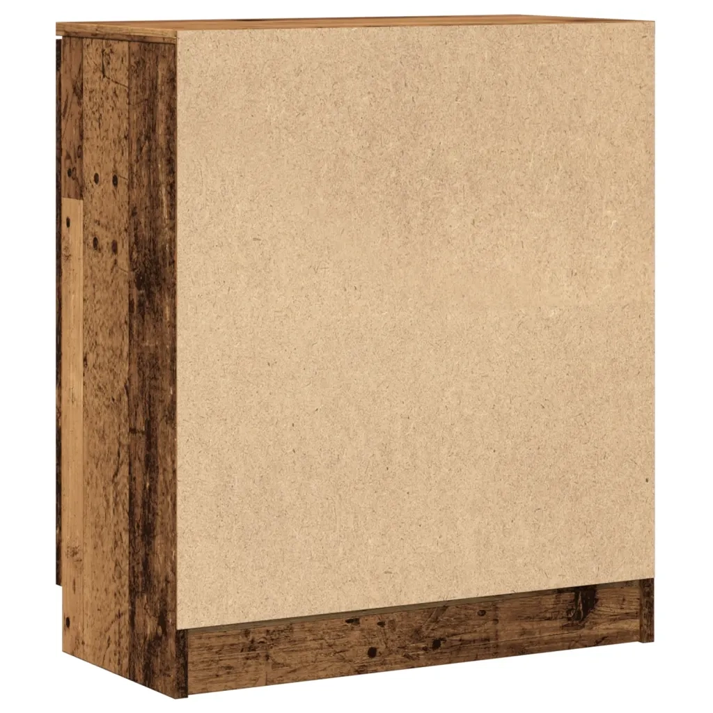 Credenza Legno Antico 60x30x70 cm in Truciolato 856832