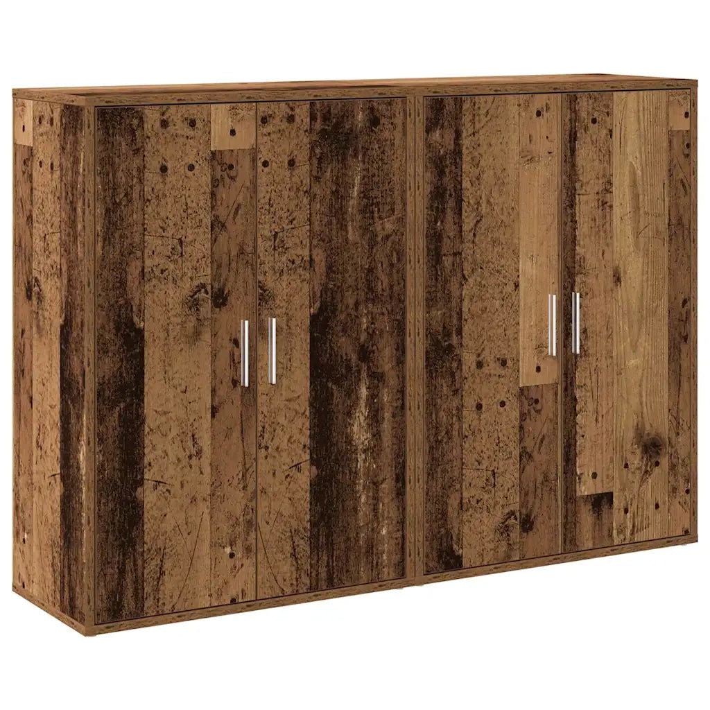 vidaXL Credenza Legno vecchio 60 x 31 x 84 cm Legno multistrato