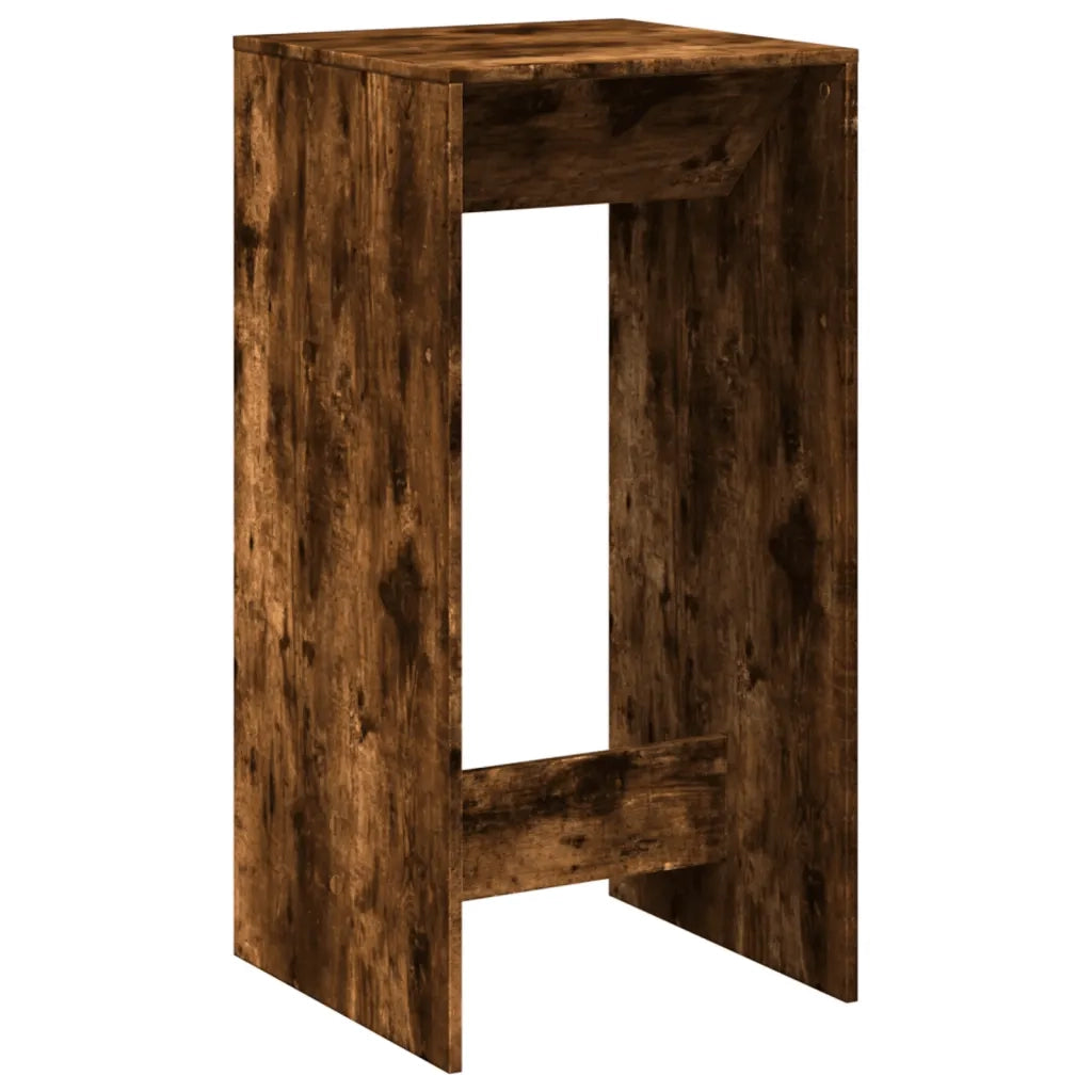 Tavolo da Bar Rovere Fumo 51x50x103,5 cm in Legno Multistrato 854422