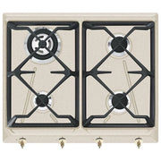 Smeg SRV864AVOGH2 piano cottura Avena Da incasso Gas 4 Fornello(i)