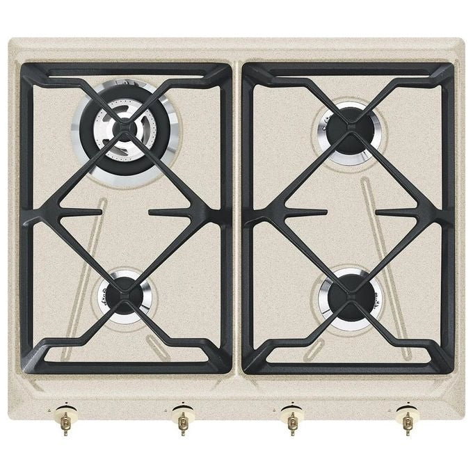 Smeg SRV864AVOGH2 piano cottura Avena Da incasso Gas 4 Fornello(i)