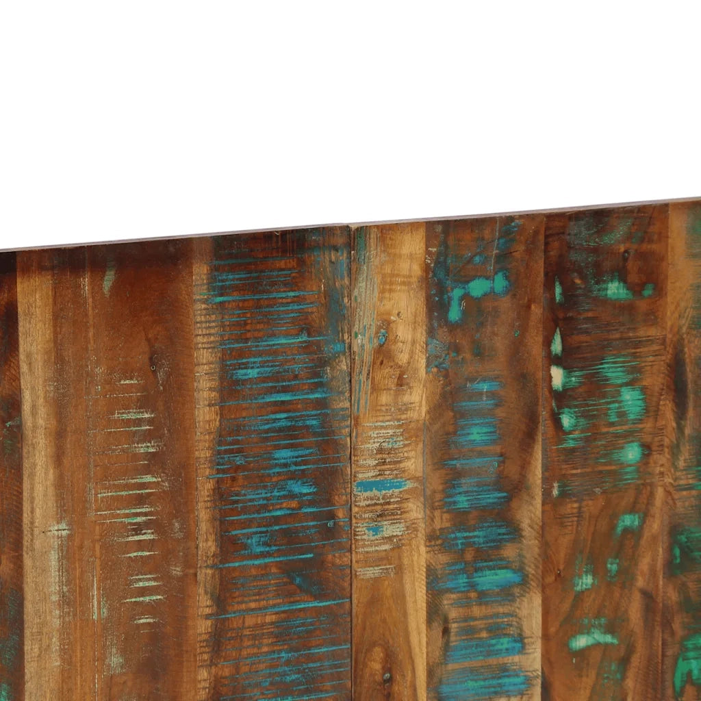 vidaXL Testiera Multicolore 160 cm in Legno Massello Recupero