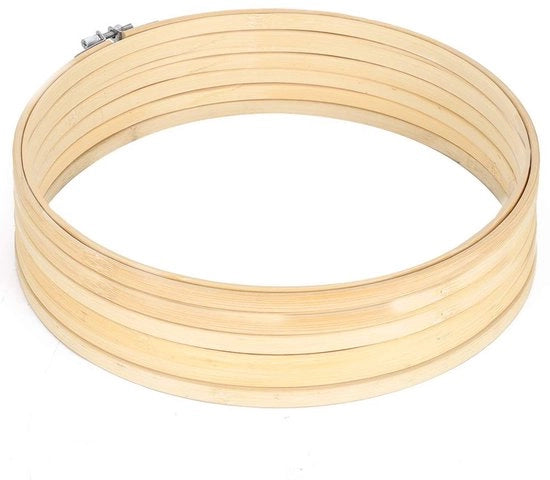 Raccoglitore di spillatura in bamboo con regolazione di 20 cm - Sostenibile - Chiusura a clip - Facile da installare - Raccoglitore di spillatura