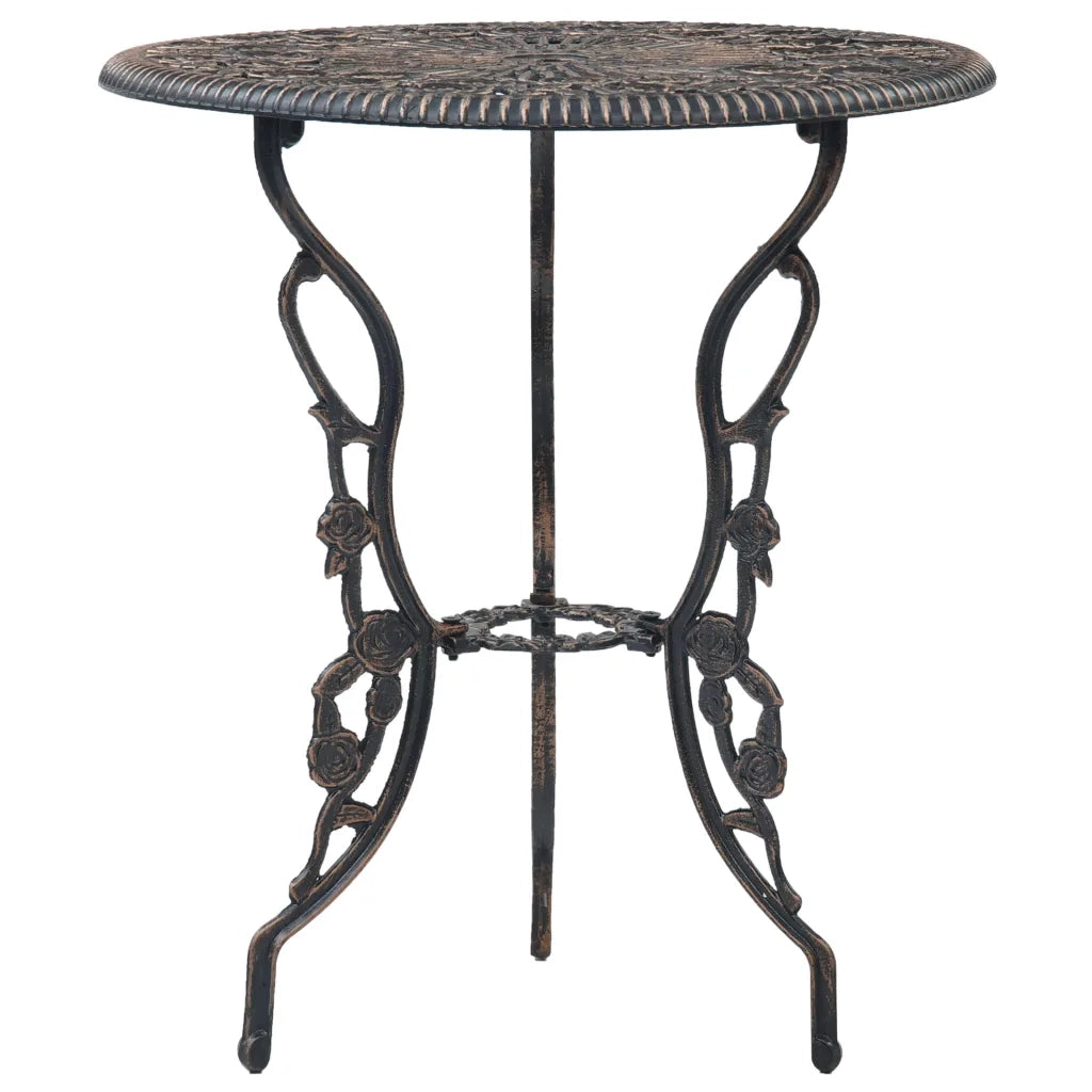 Set da Bistrot 3 pz | Set Salotto da Giardino in Alluminio Pressofuso