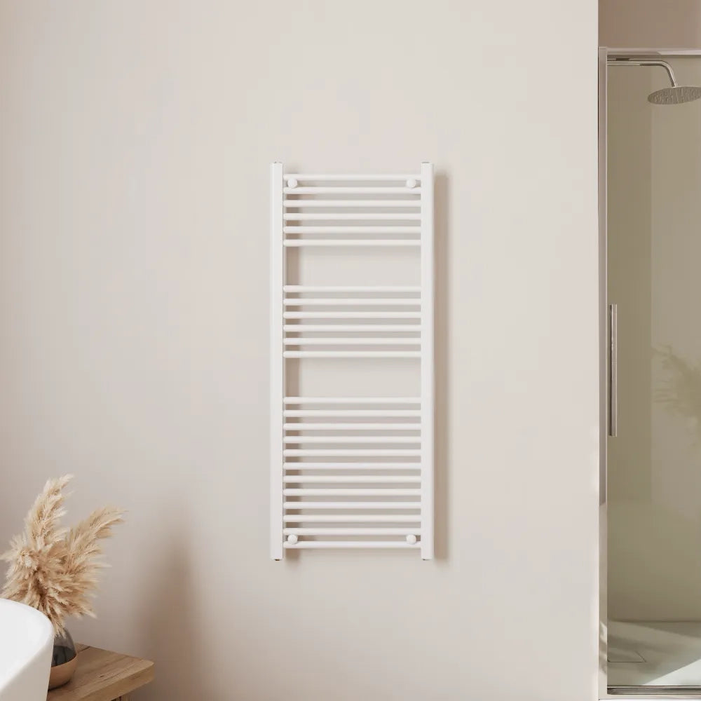 Termoarredo idraulico 1200x550 bianco lucido interasse 500 | Polaris