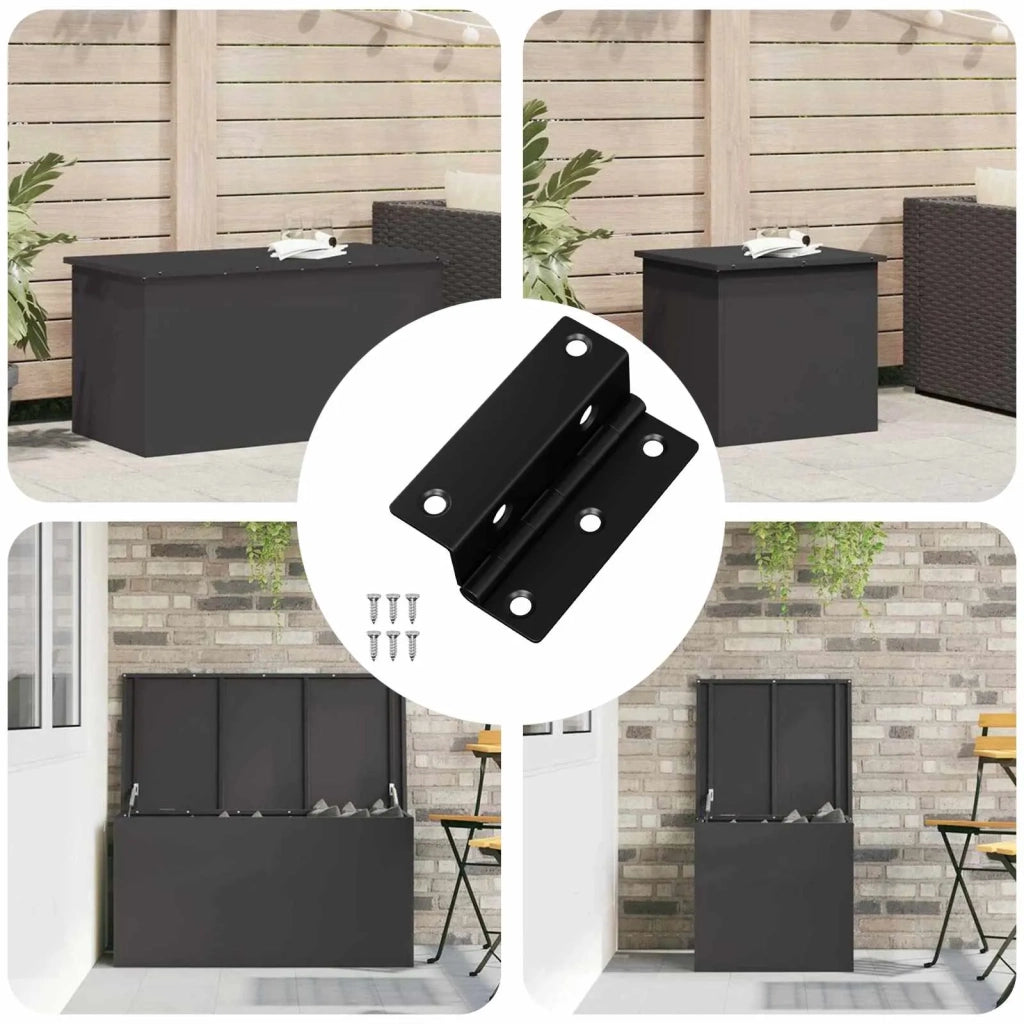 Cerniera 537 pz Nero 38 x 17 x 60 mm Ferro CFW1318874