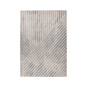 Tappeto moderno Rhombus in beige e grigio 80x150 cm