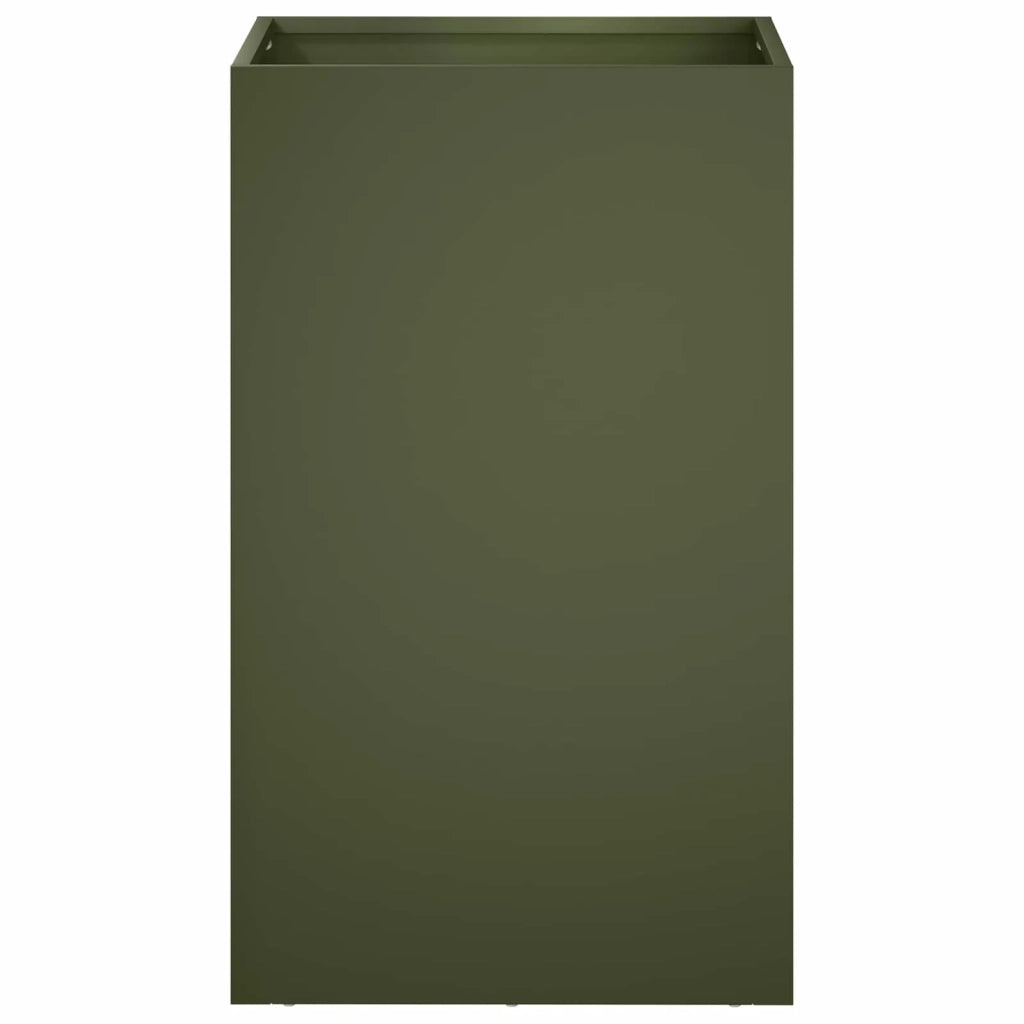 Vaso da giardino Verde Oliva 30 x 30 x 40 cm 8005336
