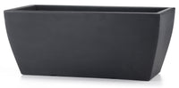Vaso 39x79x33cm in Resina Tulli Jardinera Veneto Essential 80 Antracite