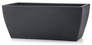Vaso 39x79x33cm in Resina Tulli Jardinera Veneto Essential 80 Antracite