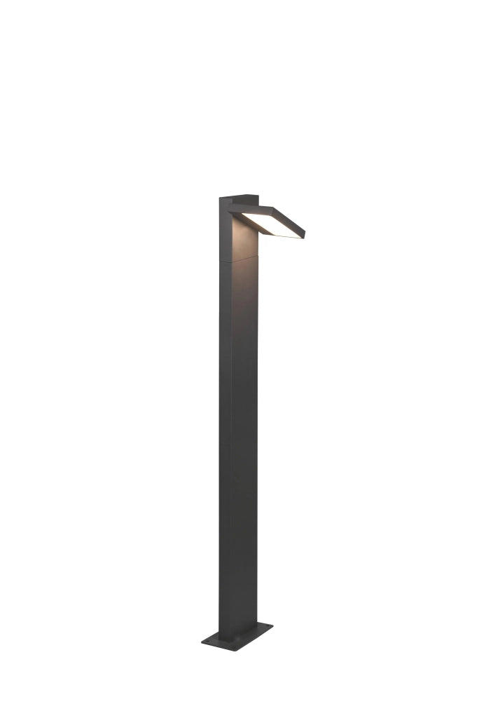 Palo da Esterno a Led in Alluminio Antracite
