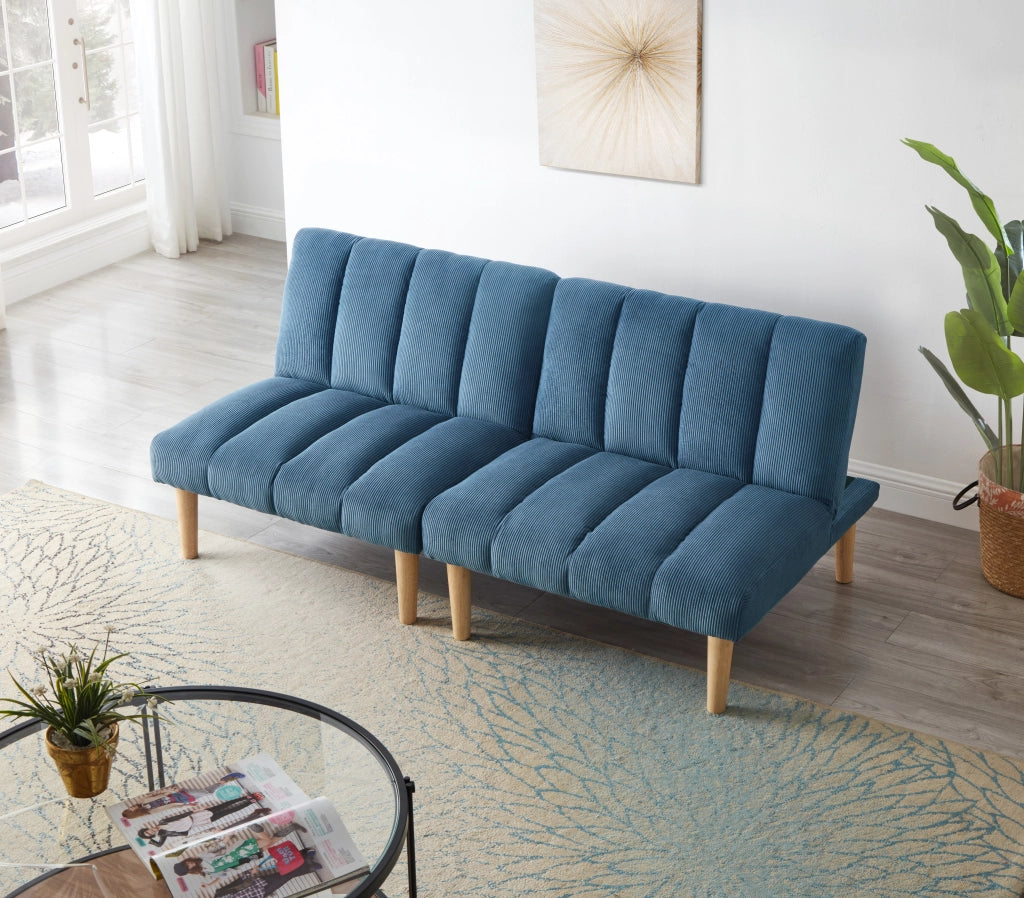 Divano Letto 2 Posti 167 cm ¨C MINIMAL ¨C Tessuto, Schienale Reclinabile