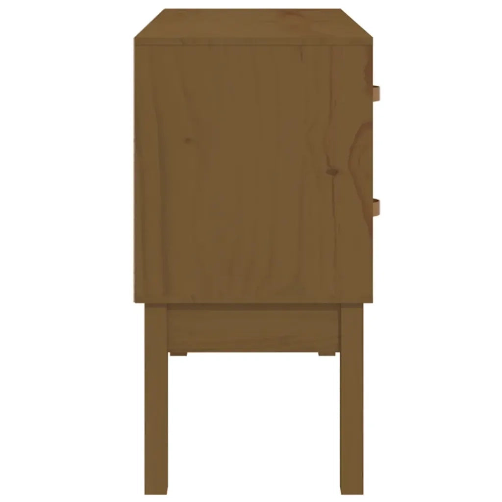 Tavolo Consolle Ambra 90x40x78 cm in Legno Massello di Pino 821742