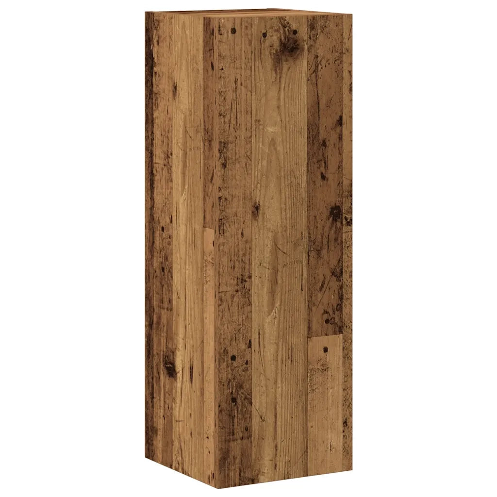 Mobili TV a Parete 4 pz Legno Antico in Legno Multistrato 3328971