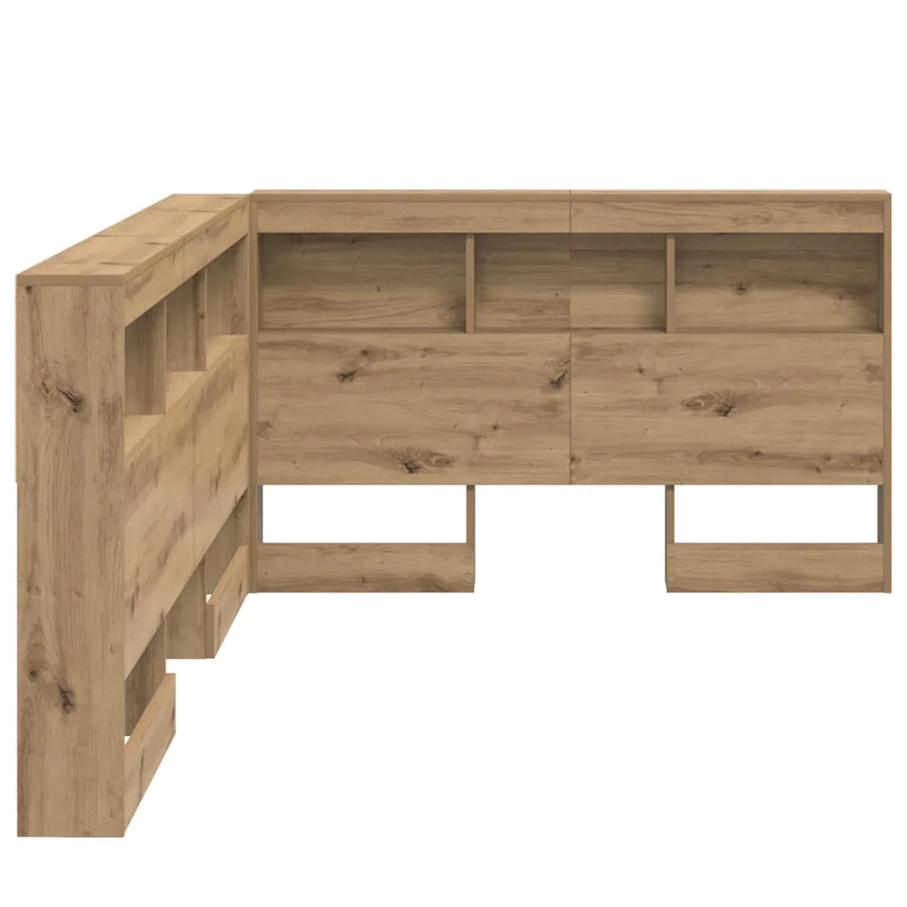 Testata contenitore Rovere artigianale 120 cm Legno multistrato 3335484